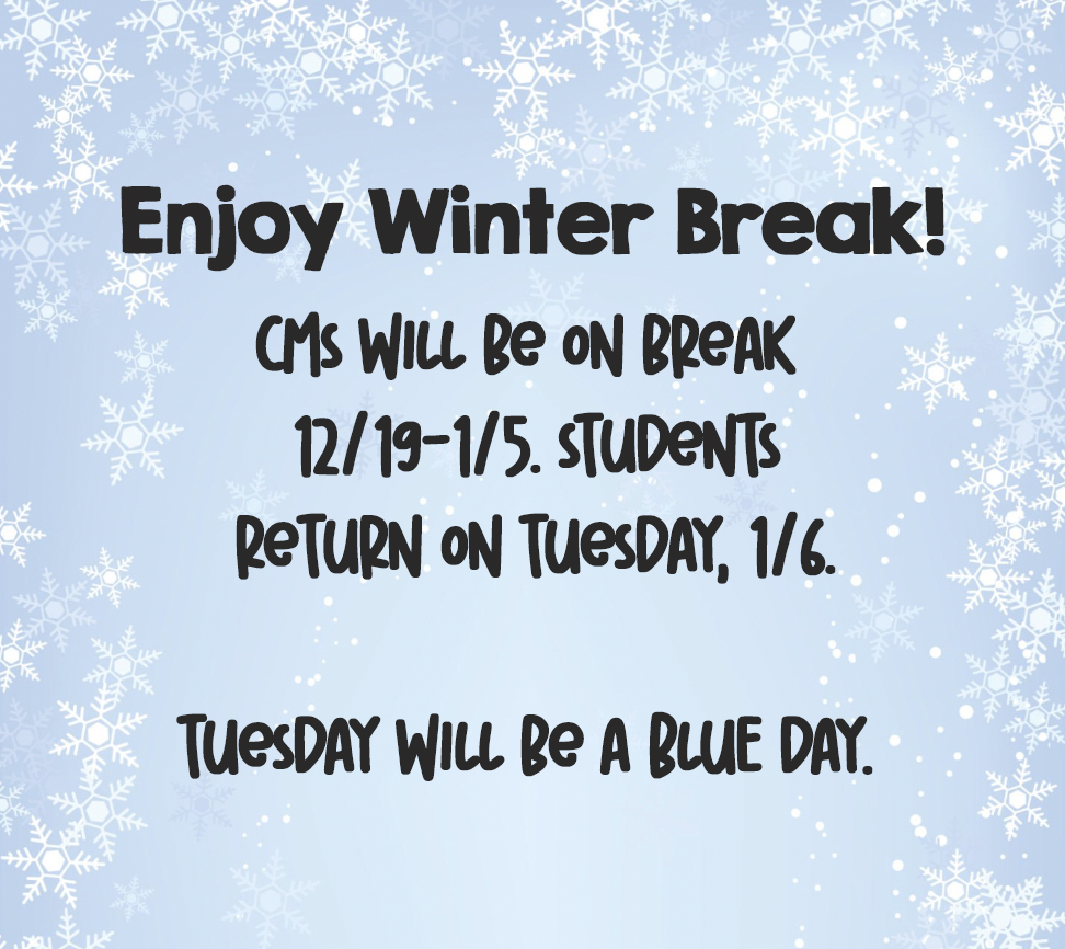 Enjoy Winter Break